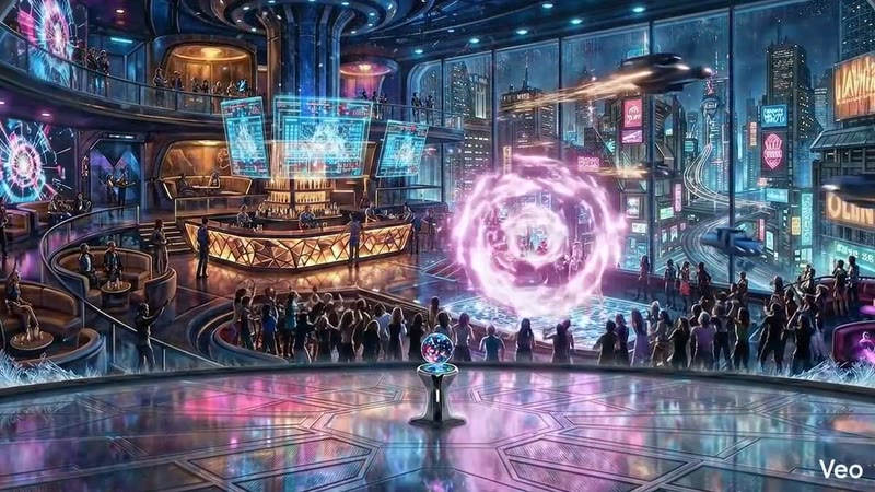 Nightclub hologram