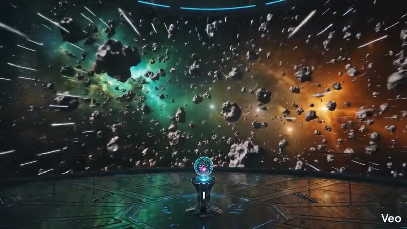 Outer space hologram
